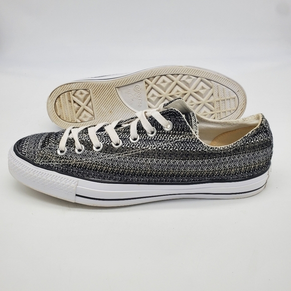 Converse Shoes Mens 11 Womens 13 All Star 149538C Sneakers Dobby Weave - Picture 5 of 14